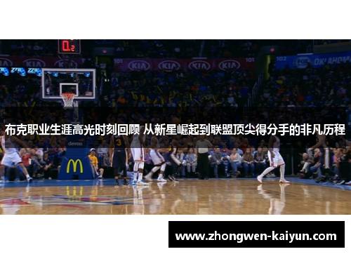 布克职业生涯高光时刻回顾 从新星崛起到联盟顶尖得分手的非凡历程